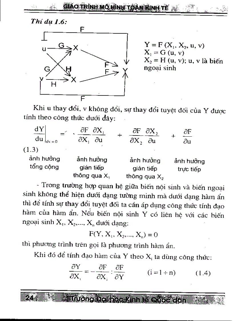 image for page Giáo trình mô hình toán kinh tế trường Đại Học Kinh Tế Quốc Dân