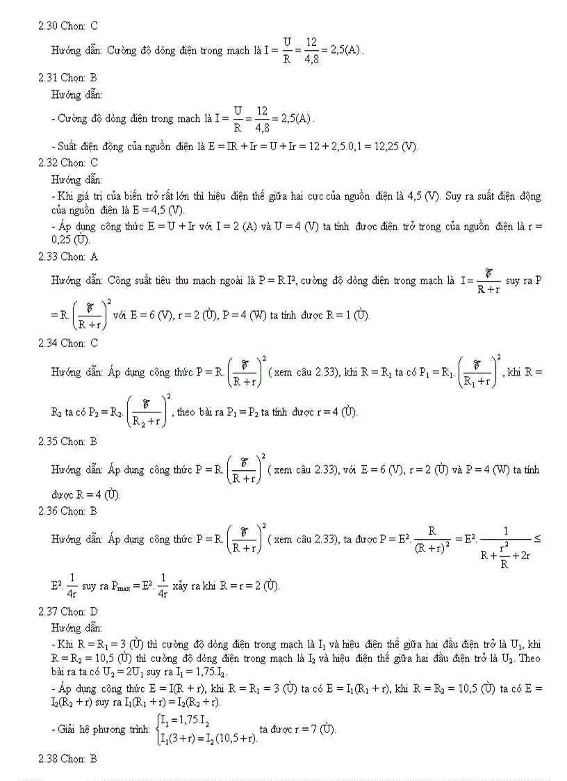 image for page Bài tập chương 1 2 Vật lý 11 Rất hay
