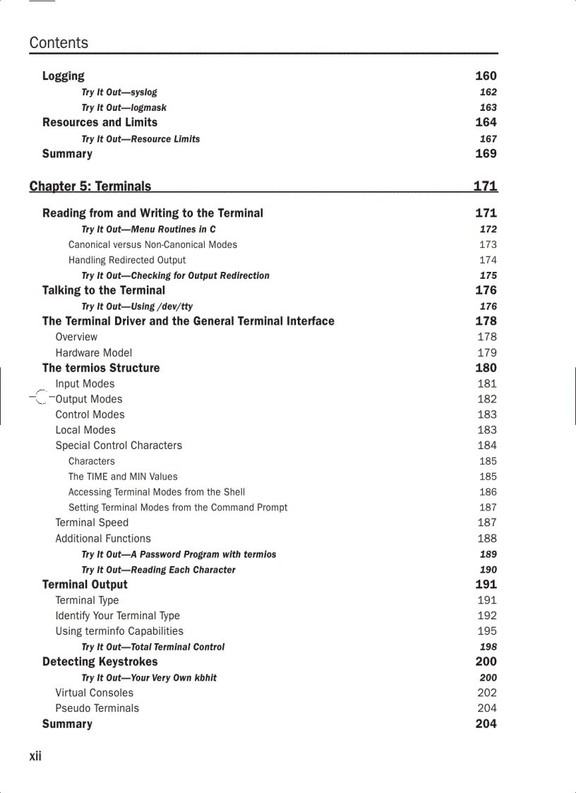 image for page Beginning Linux Programming