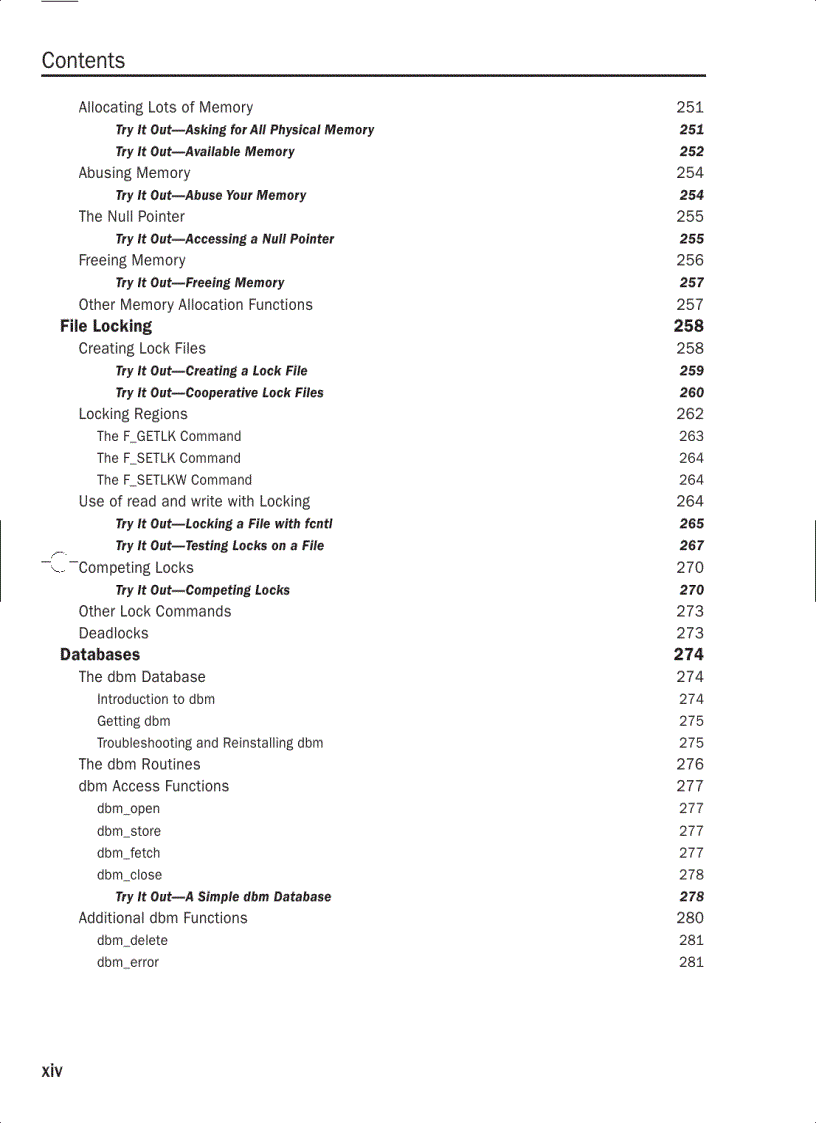 image for page Beginning Linux Programming