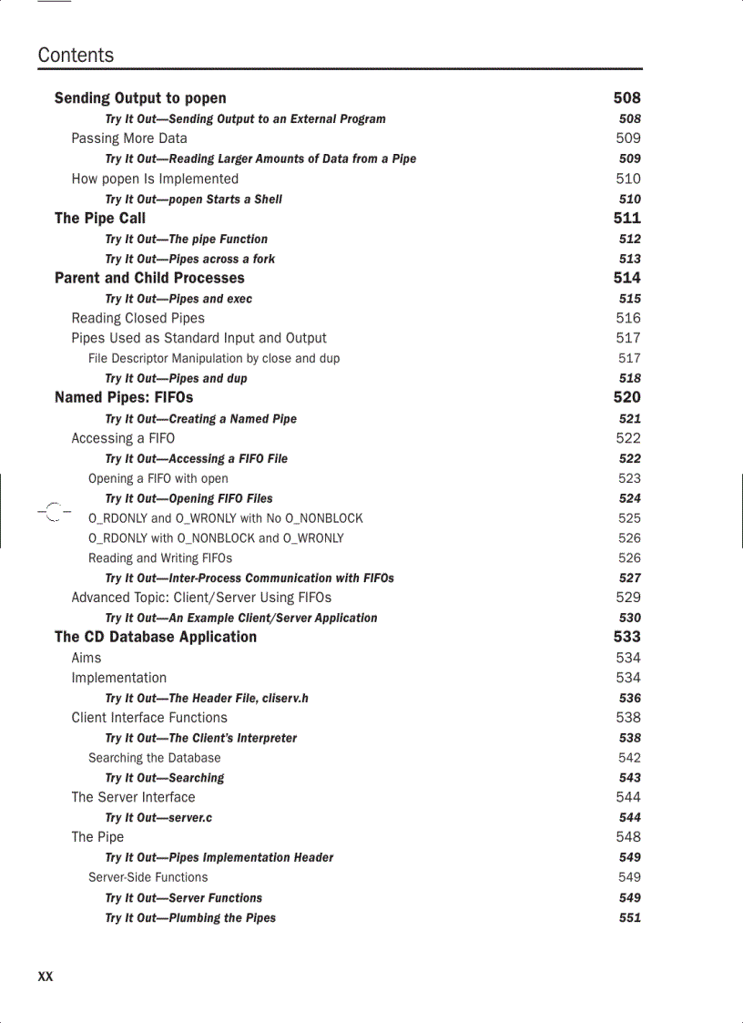 image for page Beginning Linux Programming