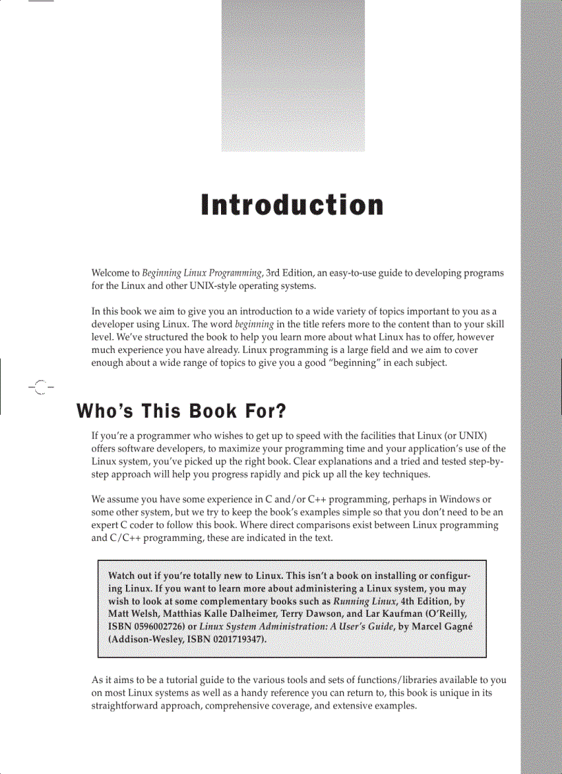 image for page Beginning Linux Programming