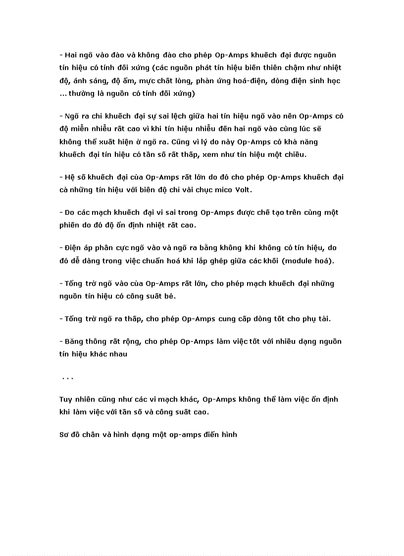 image for page Linh kiện điện tử Opamp