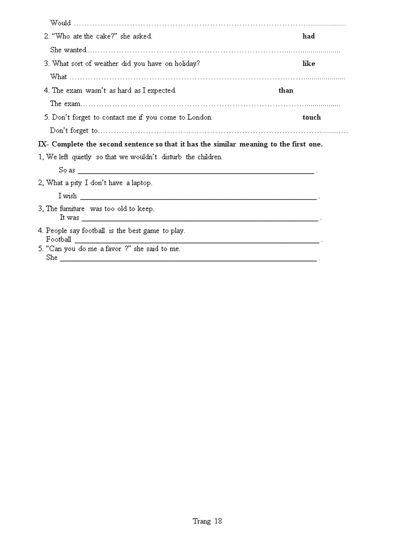 image for page Đề thi HSG Tiếng Anh cấp tỉnh Bình Phước