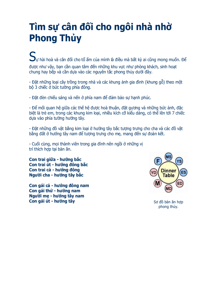 image for page Tìm sự cân đối cho ngôi nhà nhờ Phong Thủy