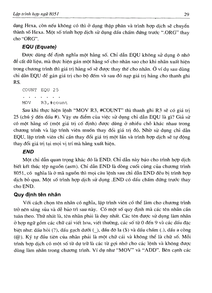 image for page Cấu Trúc và Lập Trình Họ VĐK 8051