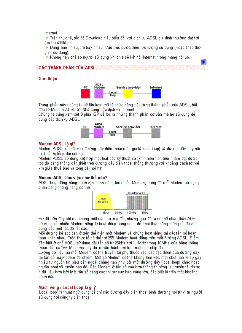 Tổng quan về adsl