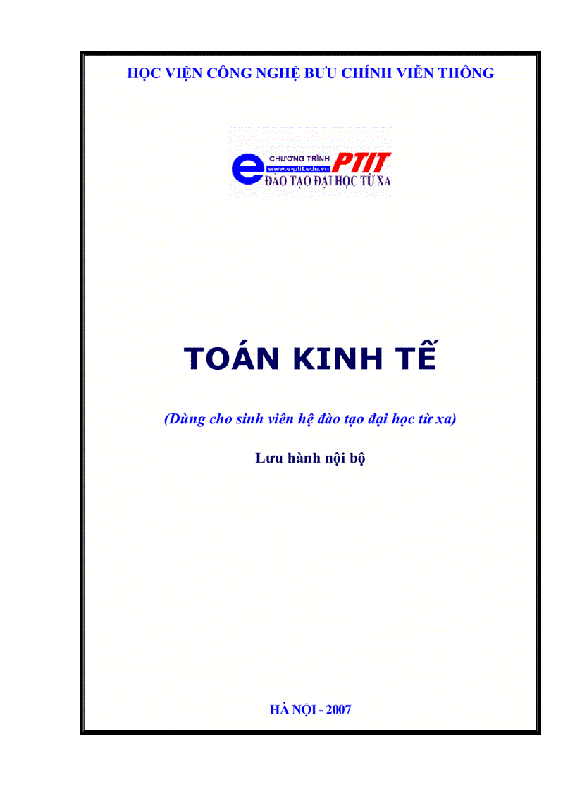 image for page Toán kinh tế