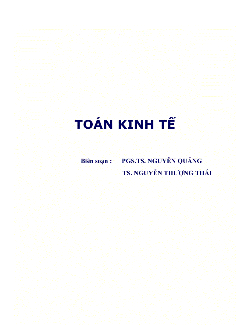 image for page Toán kinh tế