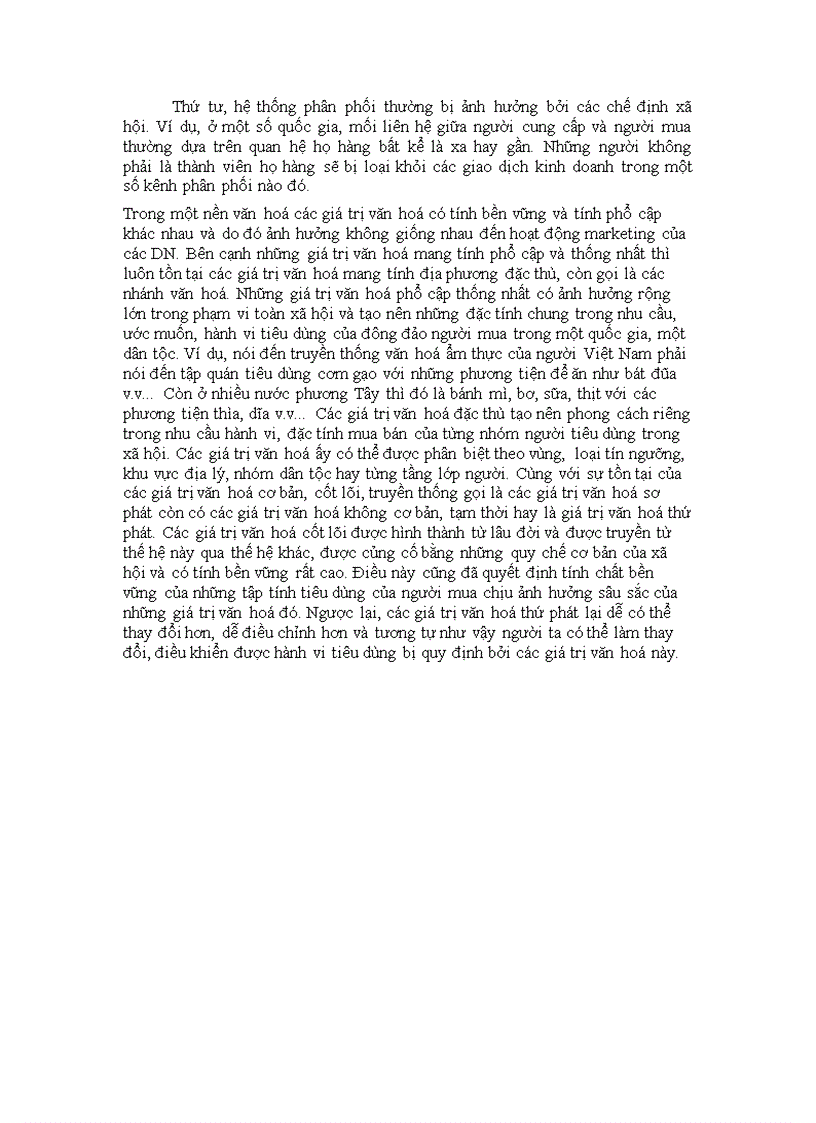 image for page Tác động của yếu tố văn hoá trong hoạt động marketing của doanh nghiệp