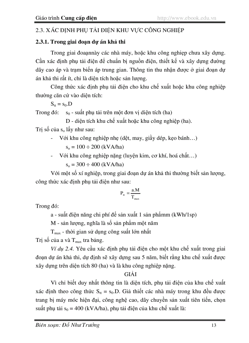 image for page Giáo trình cung cấp điện Vietstudy net