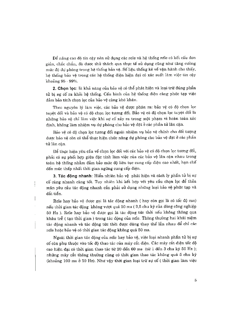 image for page Bảo vệ hệ thống điện
