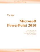 Book hướng dẫn sử dụng PowerPoint 2010 của Trần Thanh Phong
