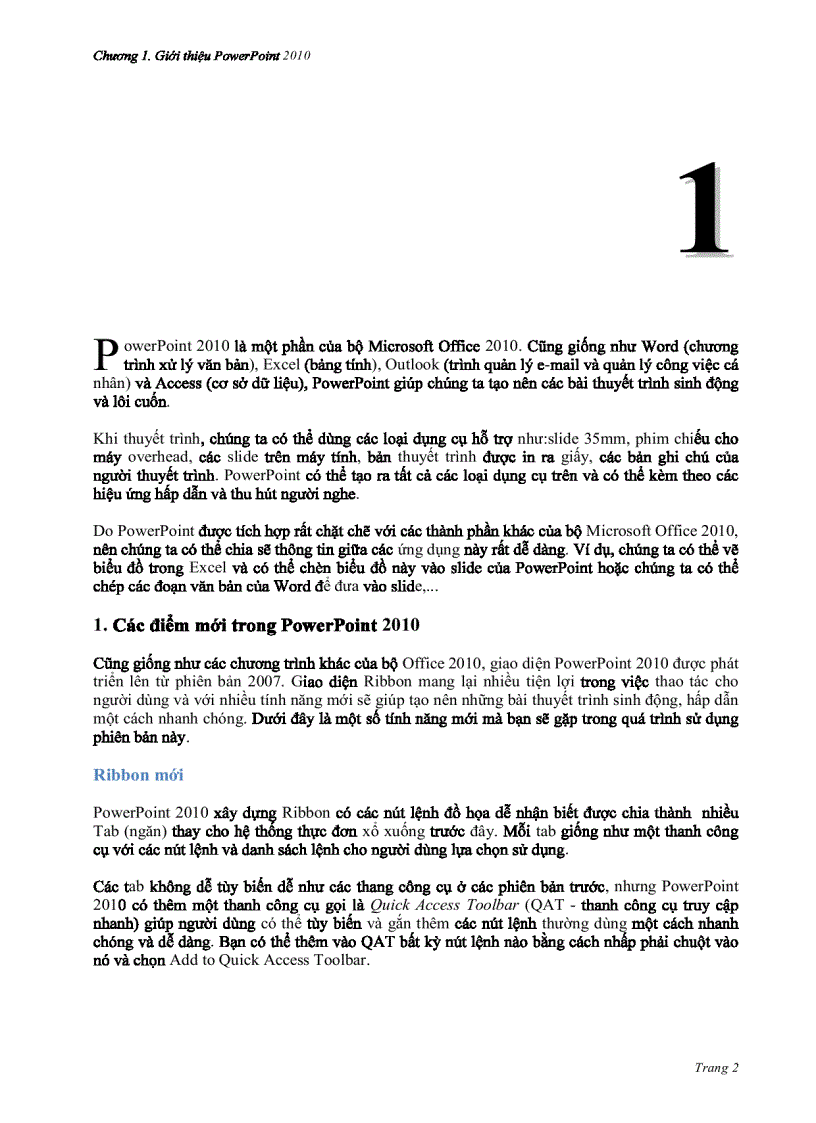 image for page Book hướng dẫn sử dụng PowerPoint 2010 của Trần Thanh Phong