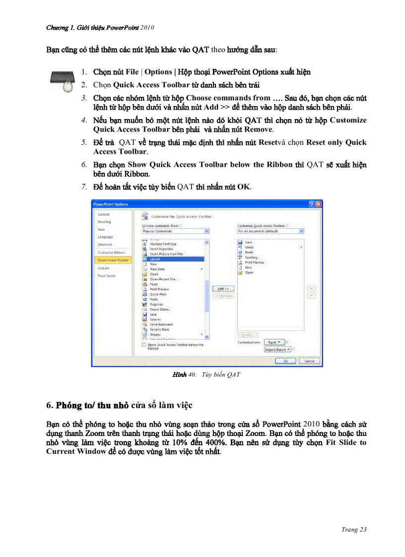 image for page Book hướng dẫn sử dụng PowerPoint 2010 của Trần Thanh Phong