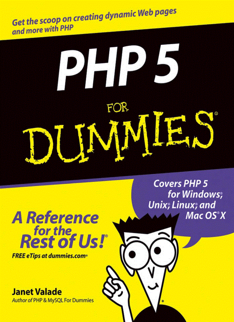 image for page PHP 5 For Dummies
