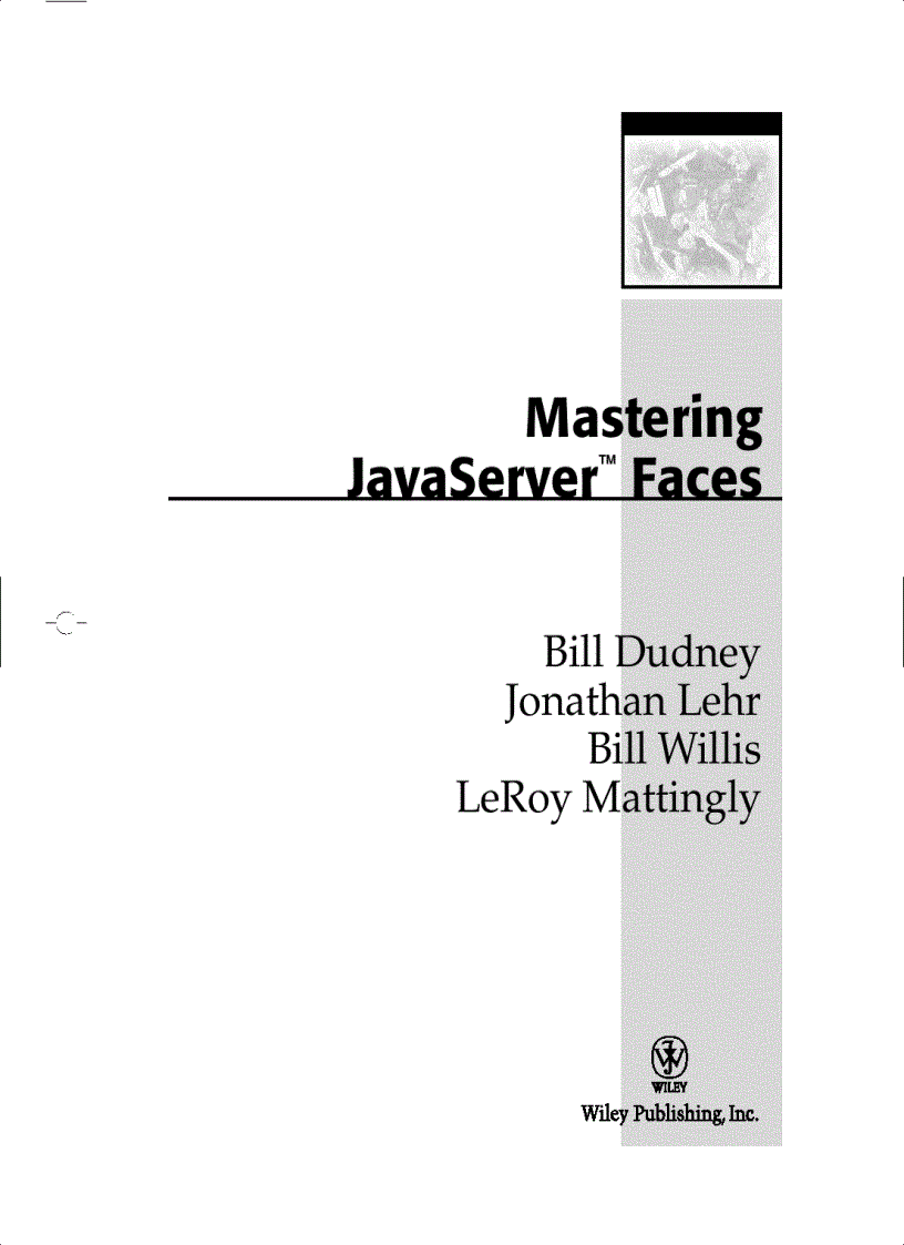 image for page Mastering JavaServer Faces