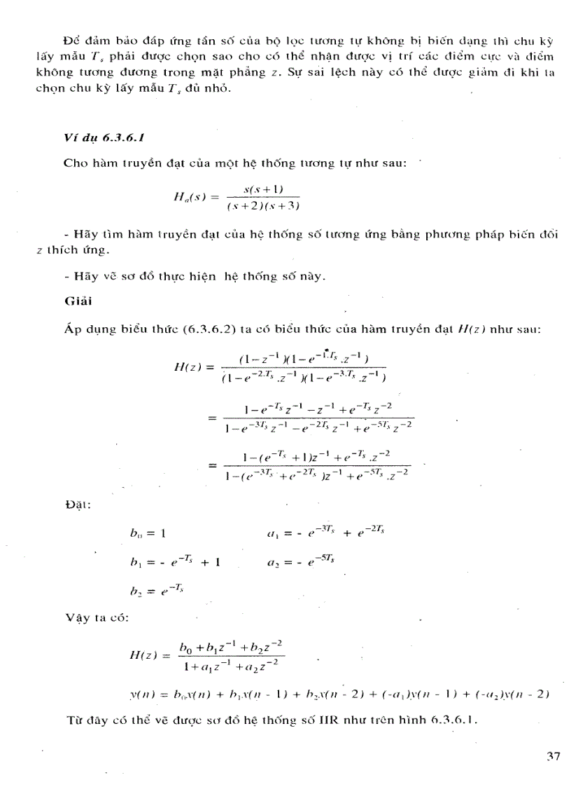 image for page Xử lý tín hiệu và lọc số tập 2 Nguyễn Quốc Trung
