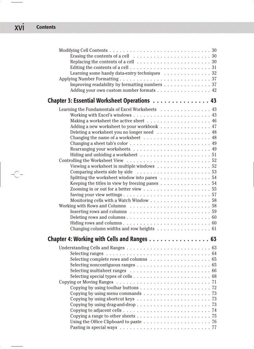 image for page Microsoft Office Excel 2003 Bible