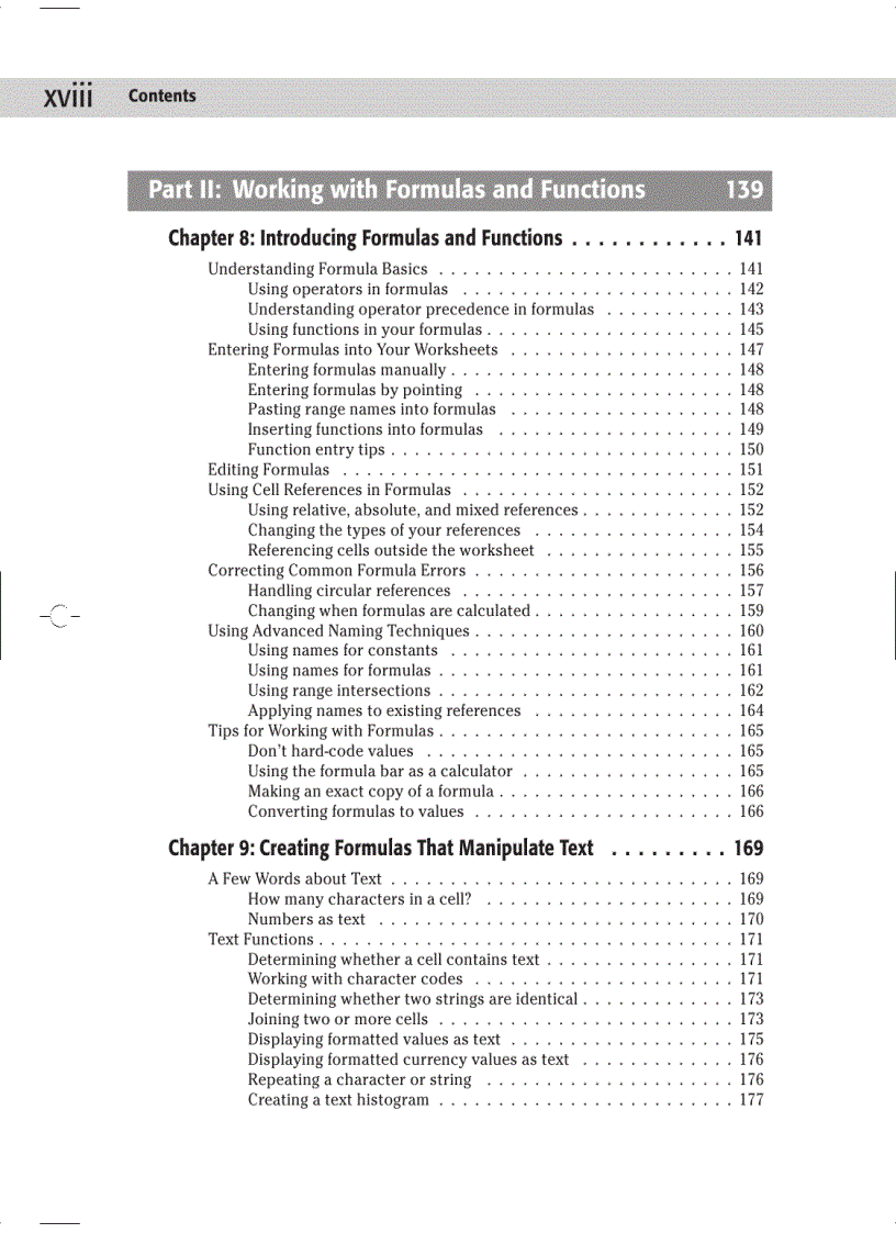 image for page Microsoft Office Excel 2003 Bible