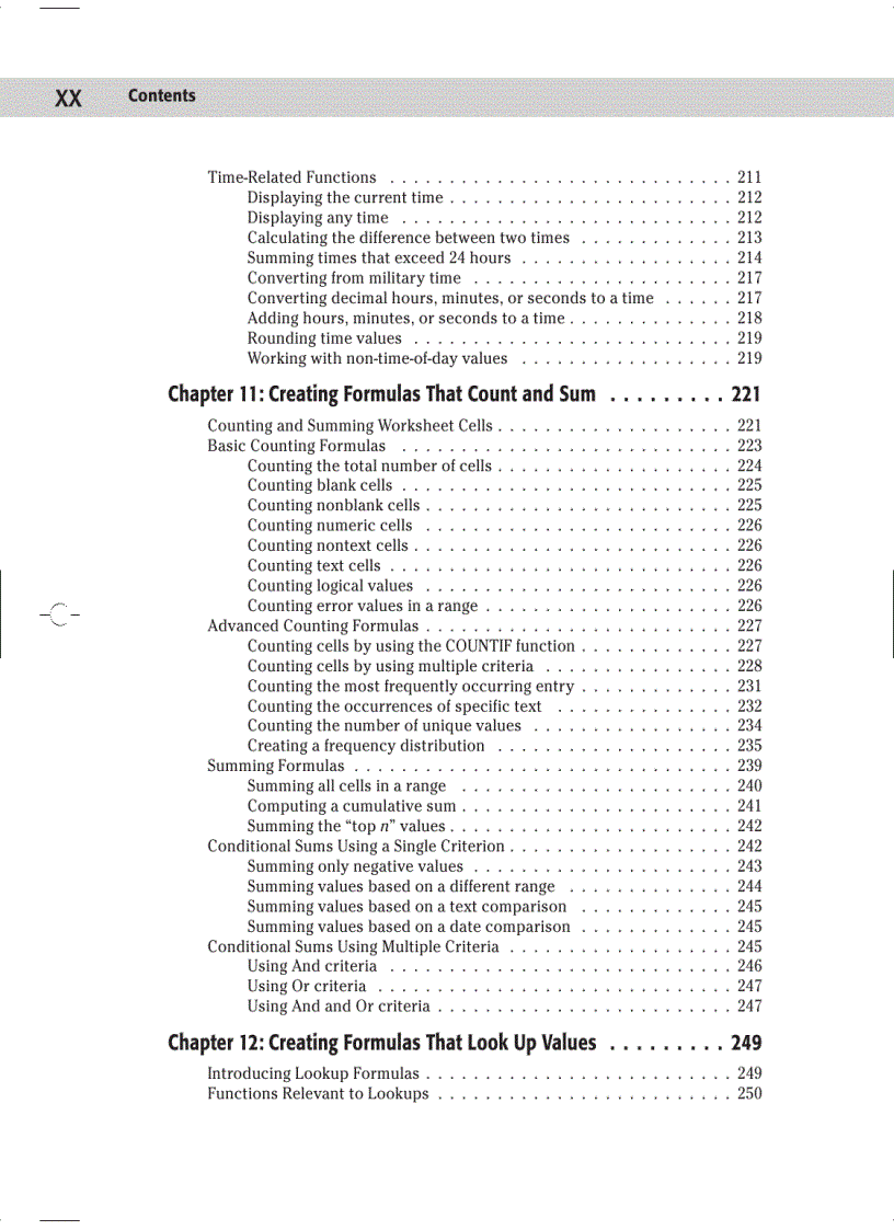 image for page Microsoft Office Excel 2003 Bible