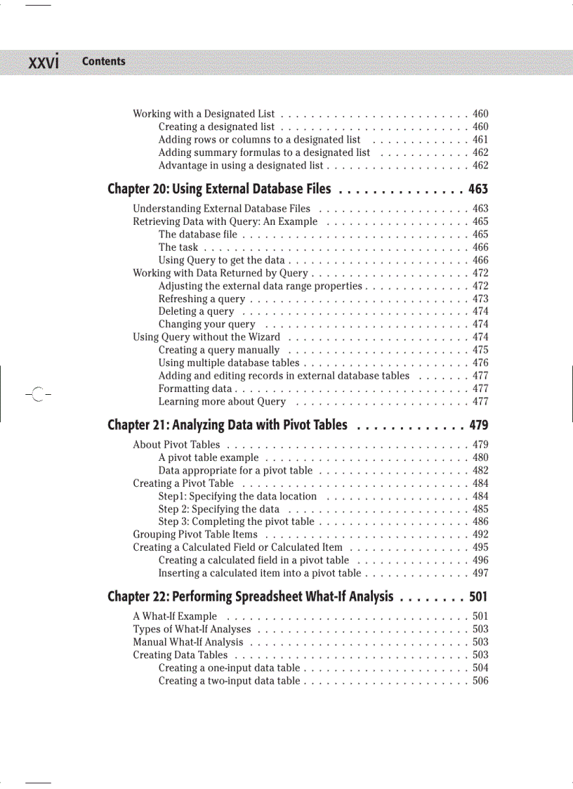image for page Microsoft Office Excel 2003 Bible