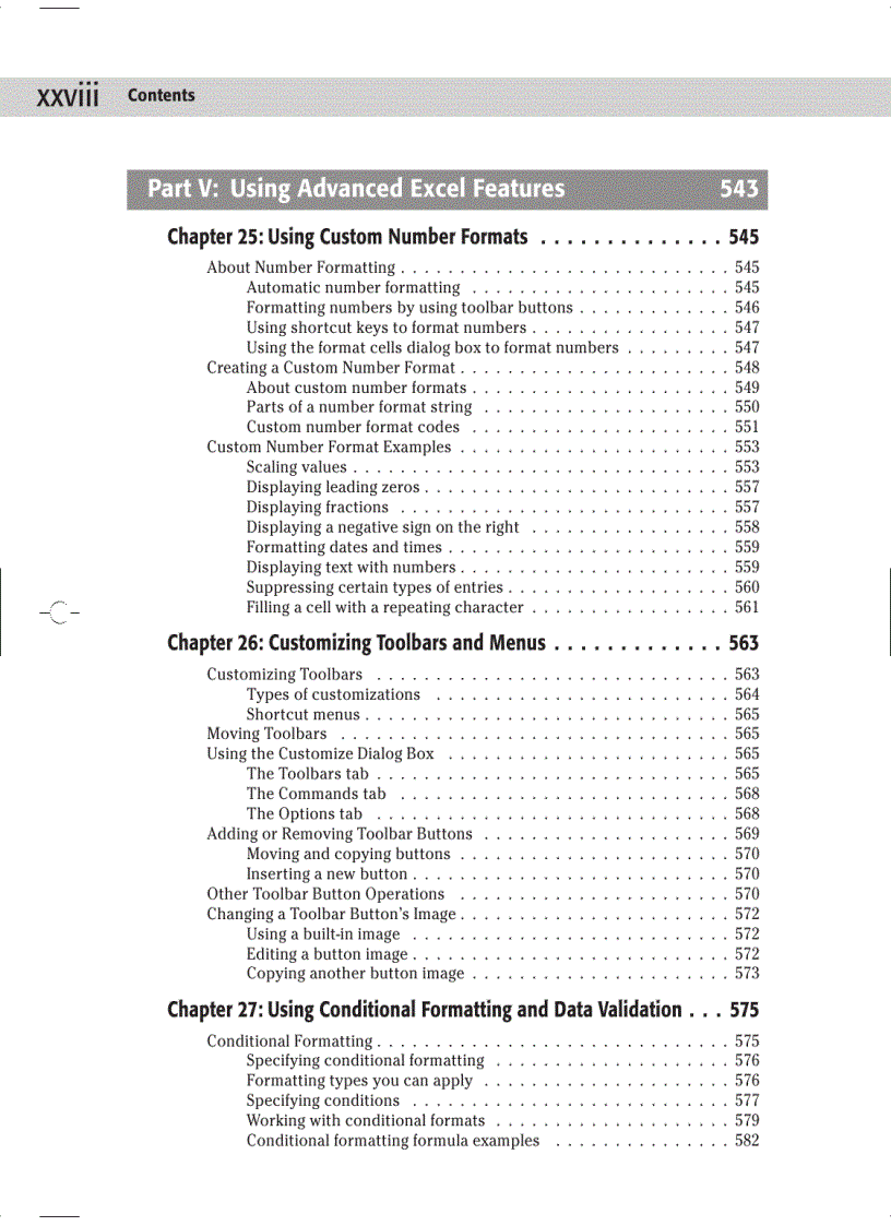 image for page Microsoft Office Excel 2003 Bible