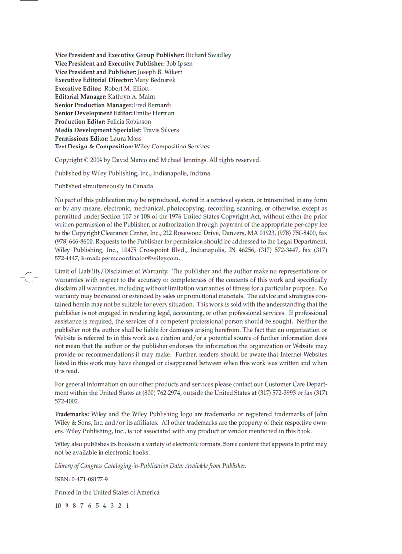 image for page Universal Meta Data Models