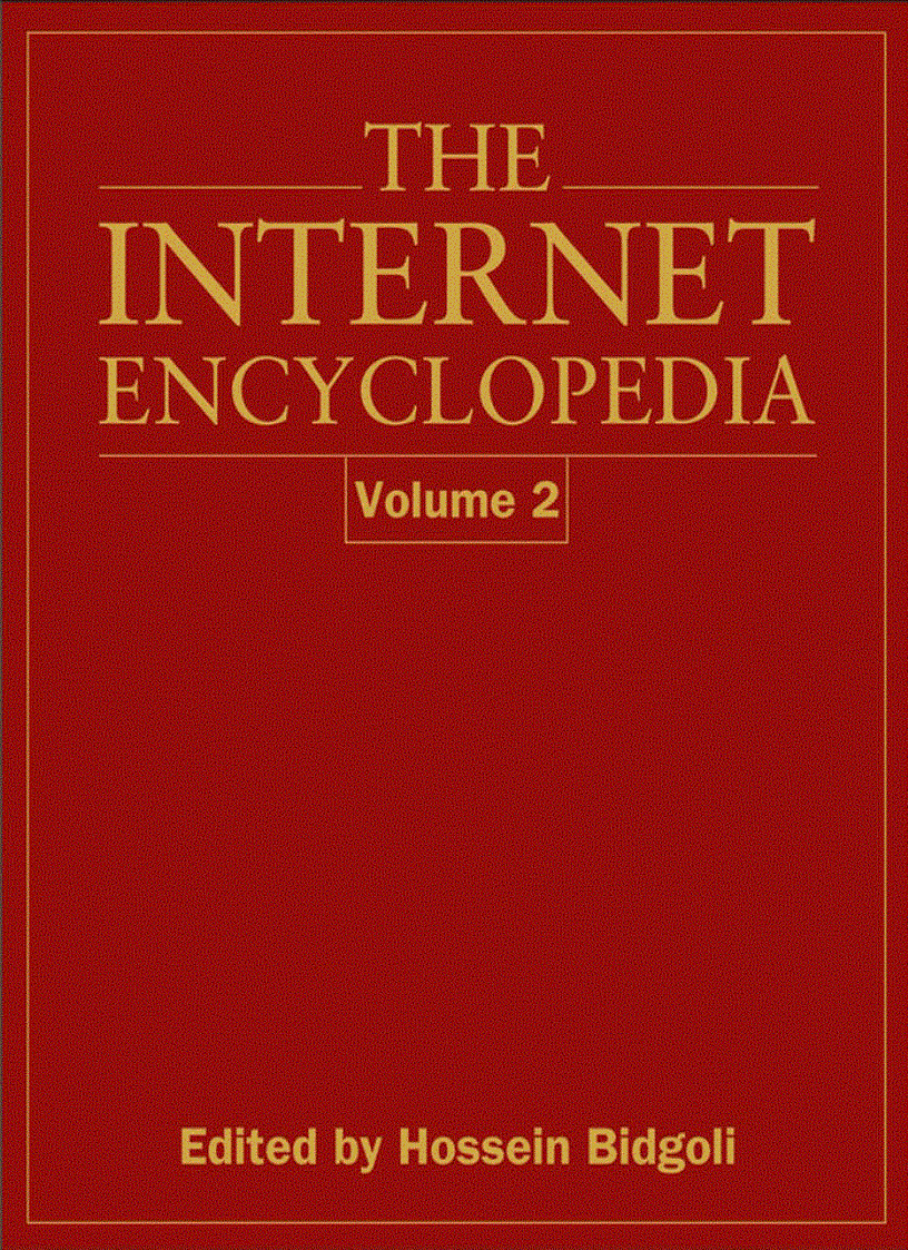 The Internet Encyclopedia Volume 2