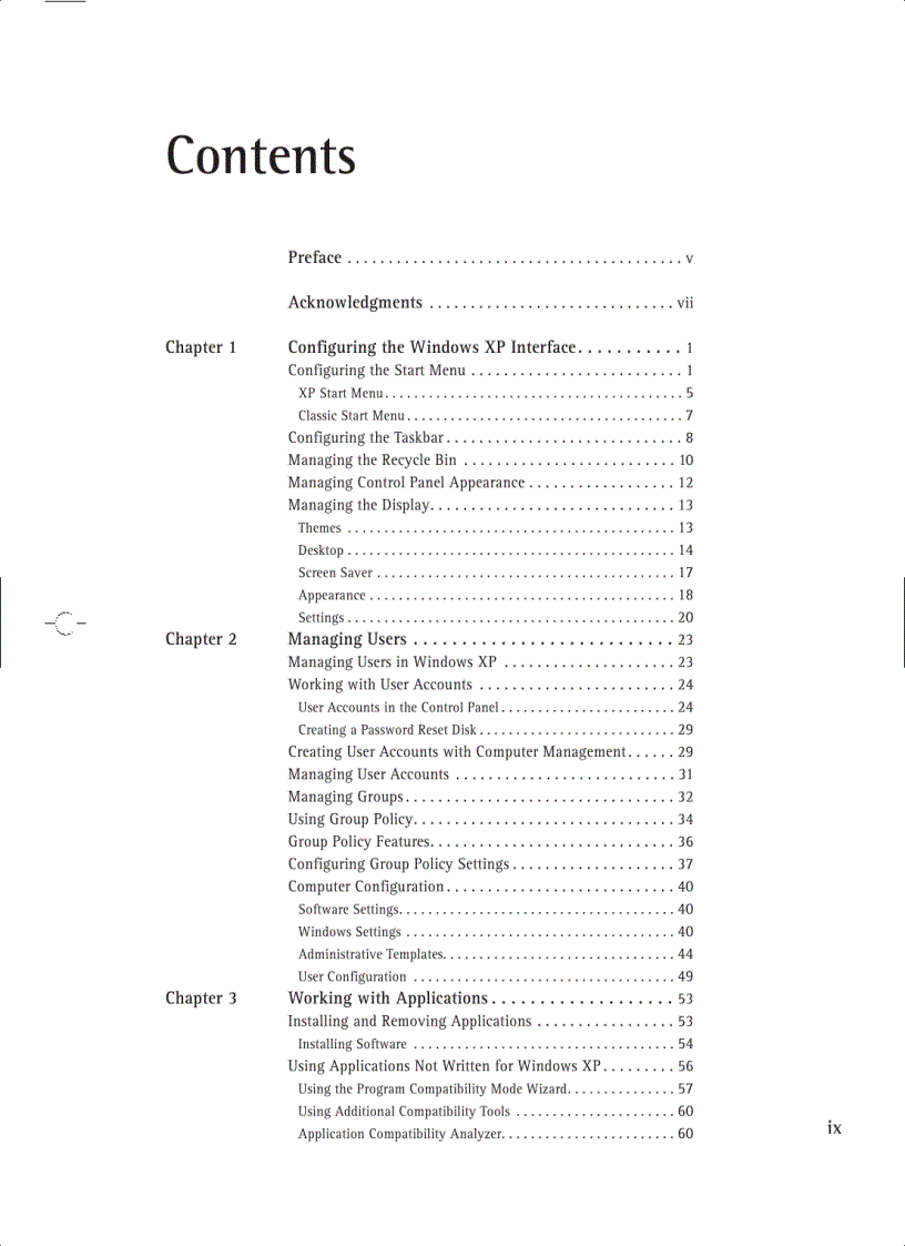 image for page Windows XP for Power Users