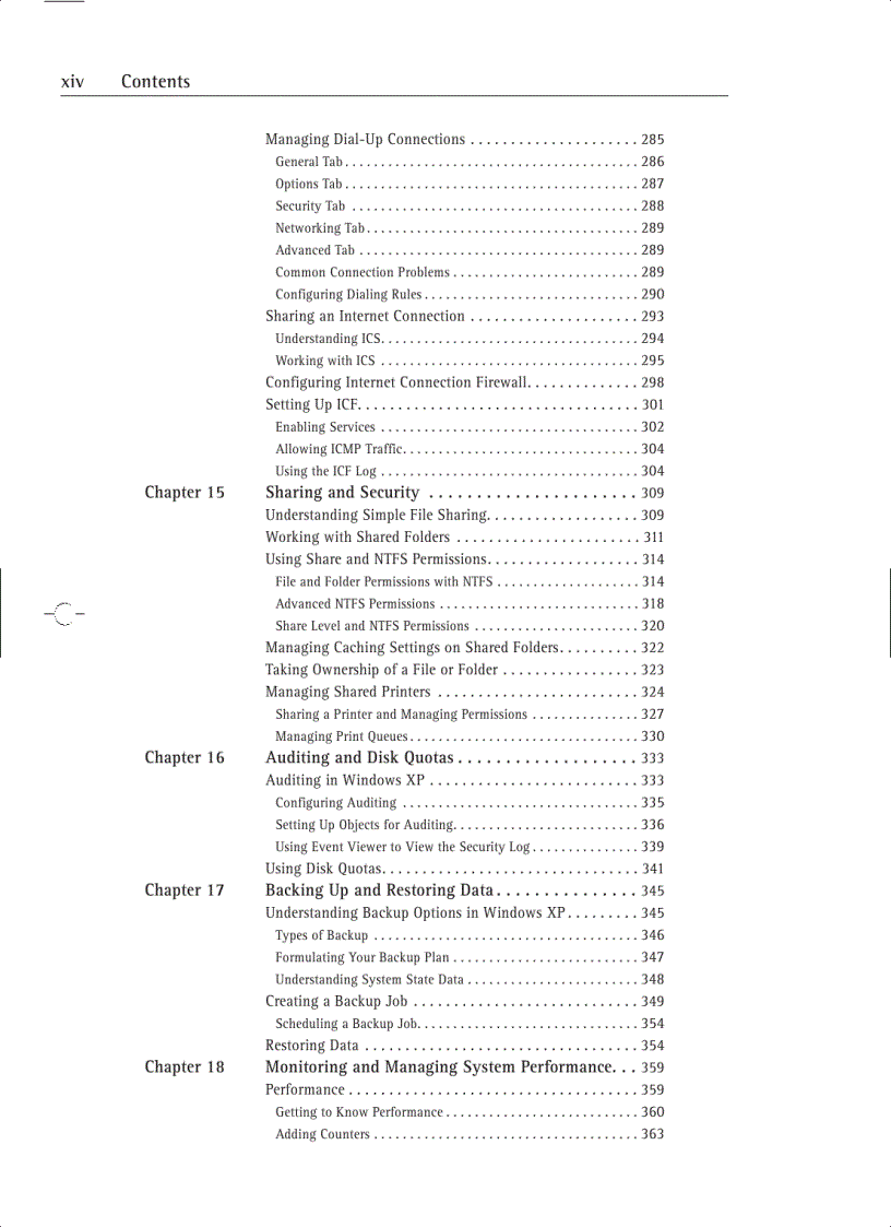 image for page Windows XP for Power Users