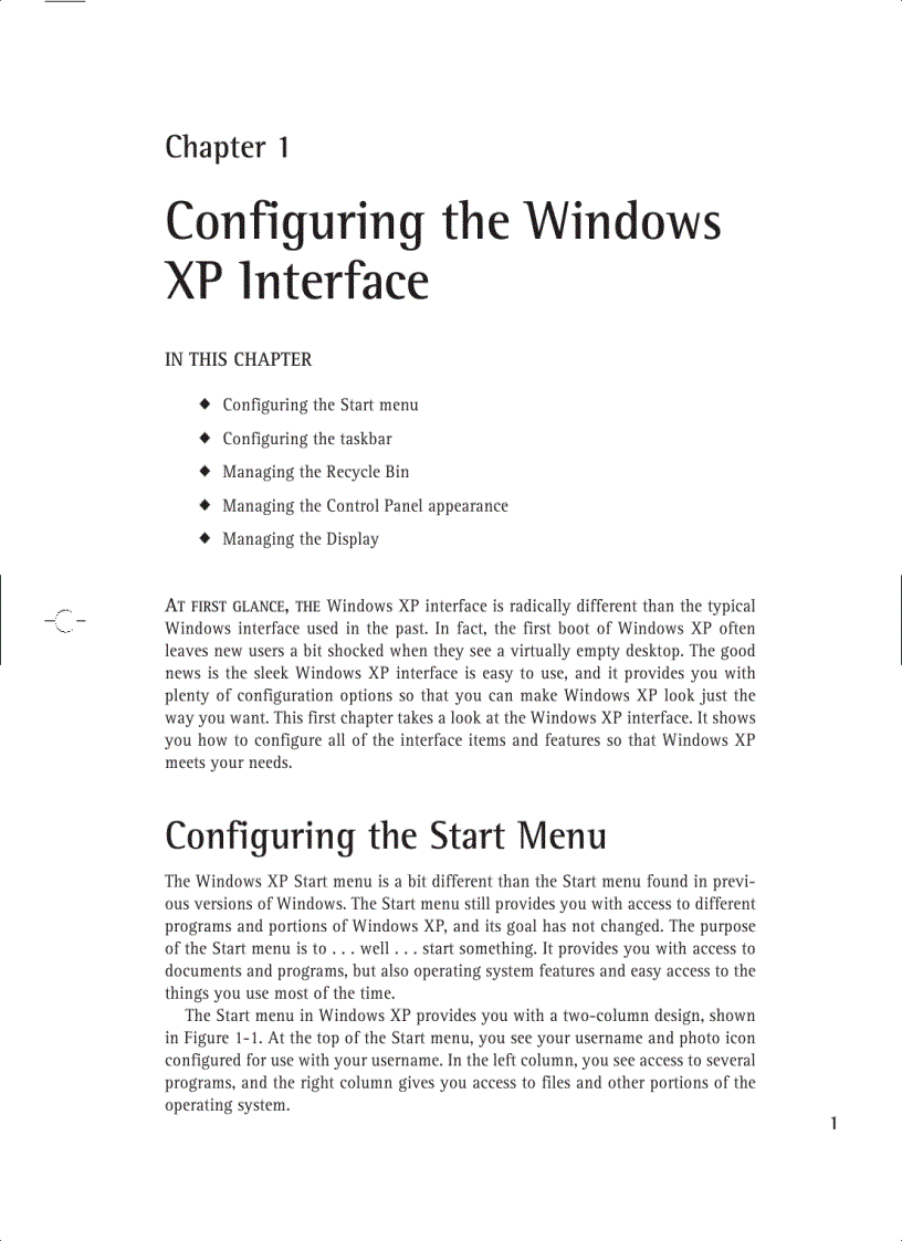 image for page Windows XP for Power Users