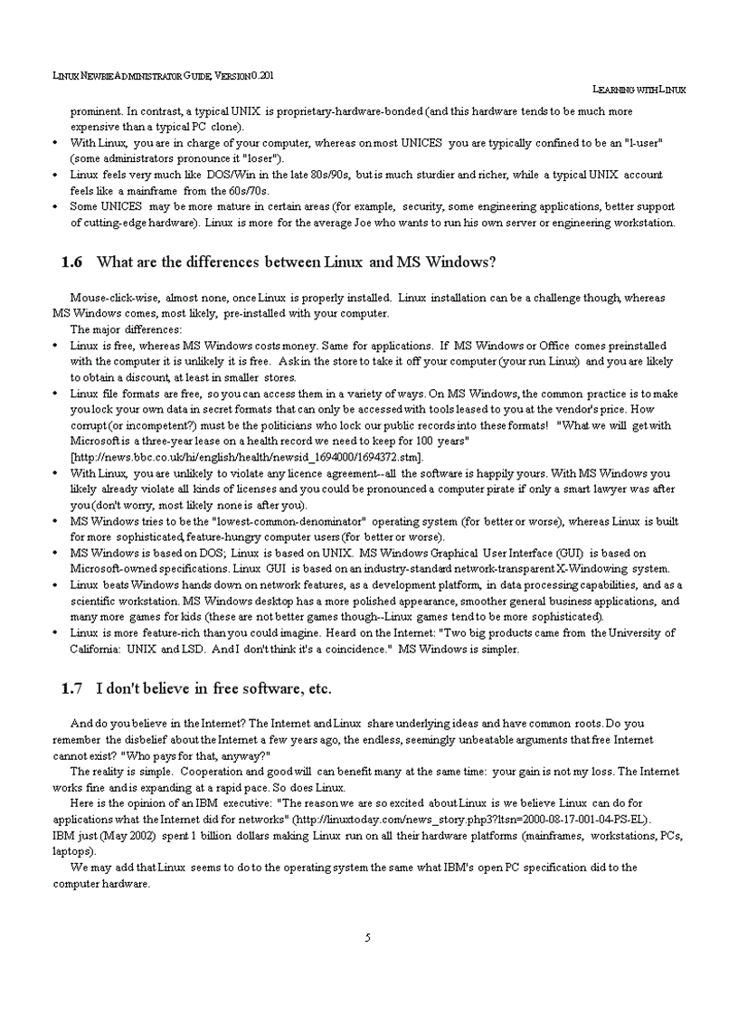image for page Linux newbie administrator guide