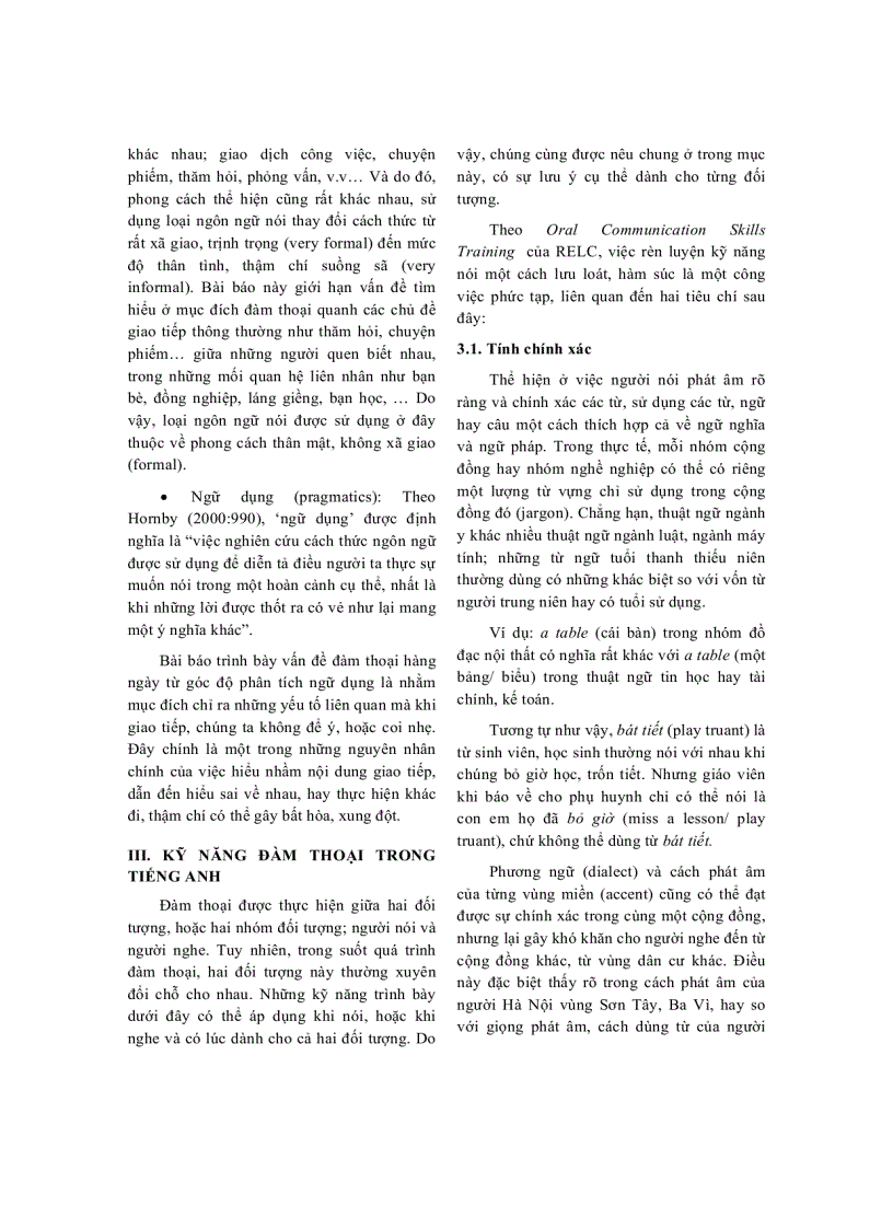 image for page Kỹ năng đàm thoại trong tiếng Anh