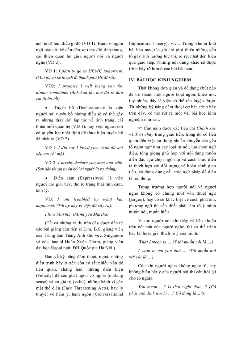 image for page Kỹ năng đàm thoại trong tiếng Anh