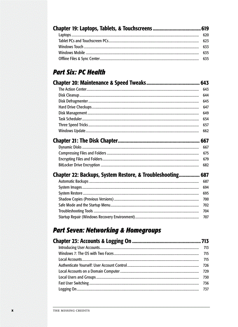 image for page Windows 7 The Missing Manual Cuốn tài liệu bị bỏ quên