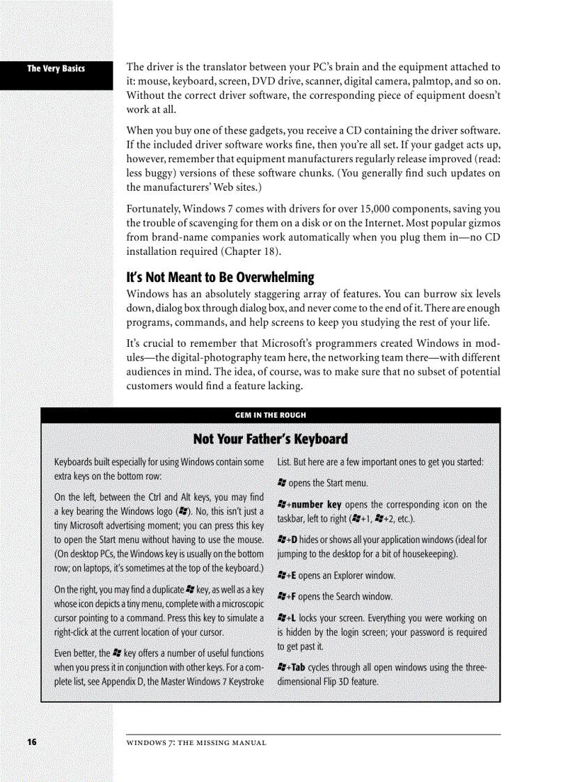 image for page Windows 7 The Missing Manual Cuốn tài liệu bị bỏ quên