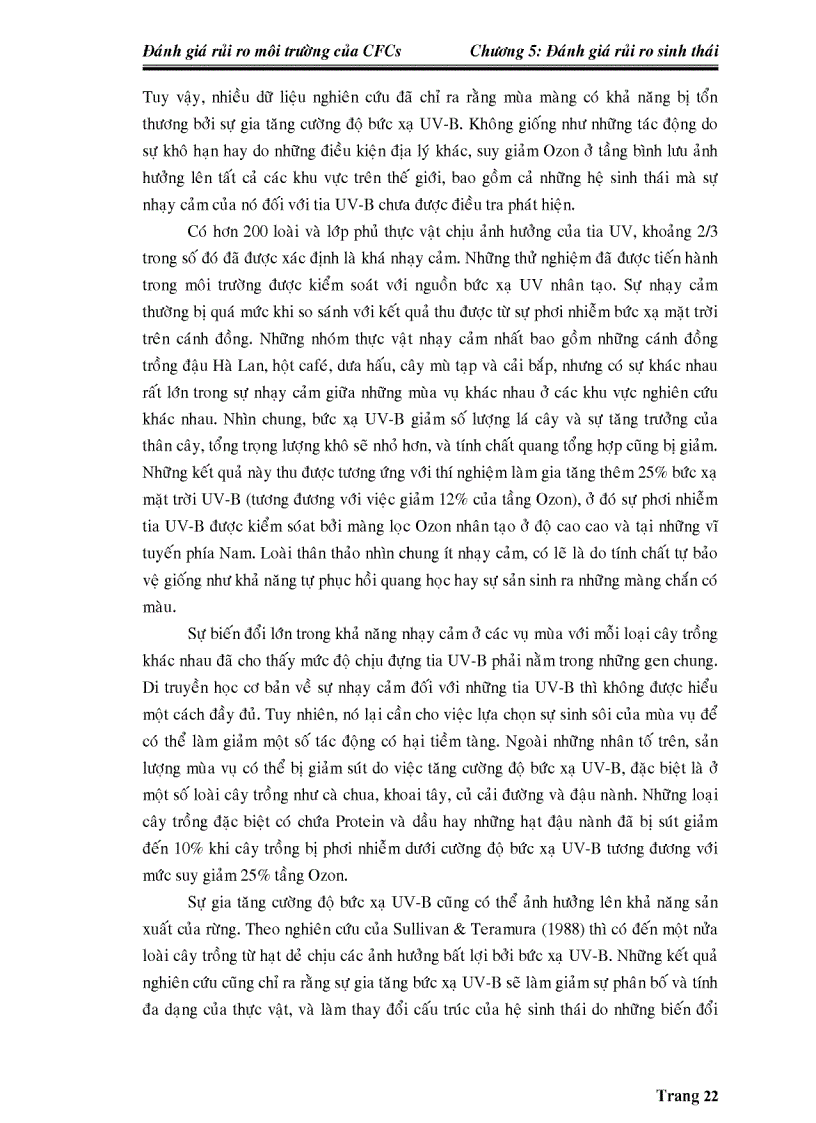 image for page Đánh giá rủi ro môi trường của CFCs