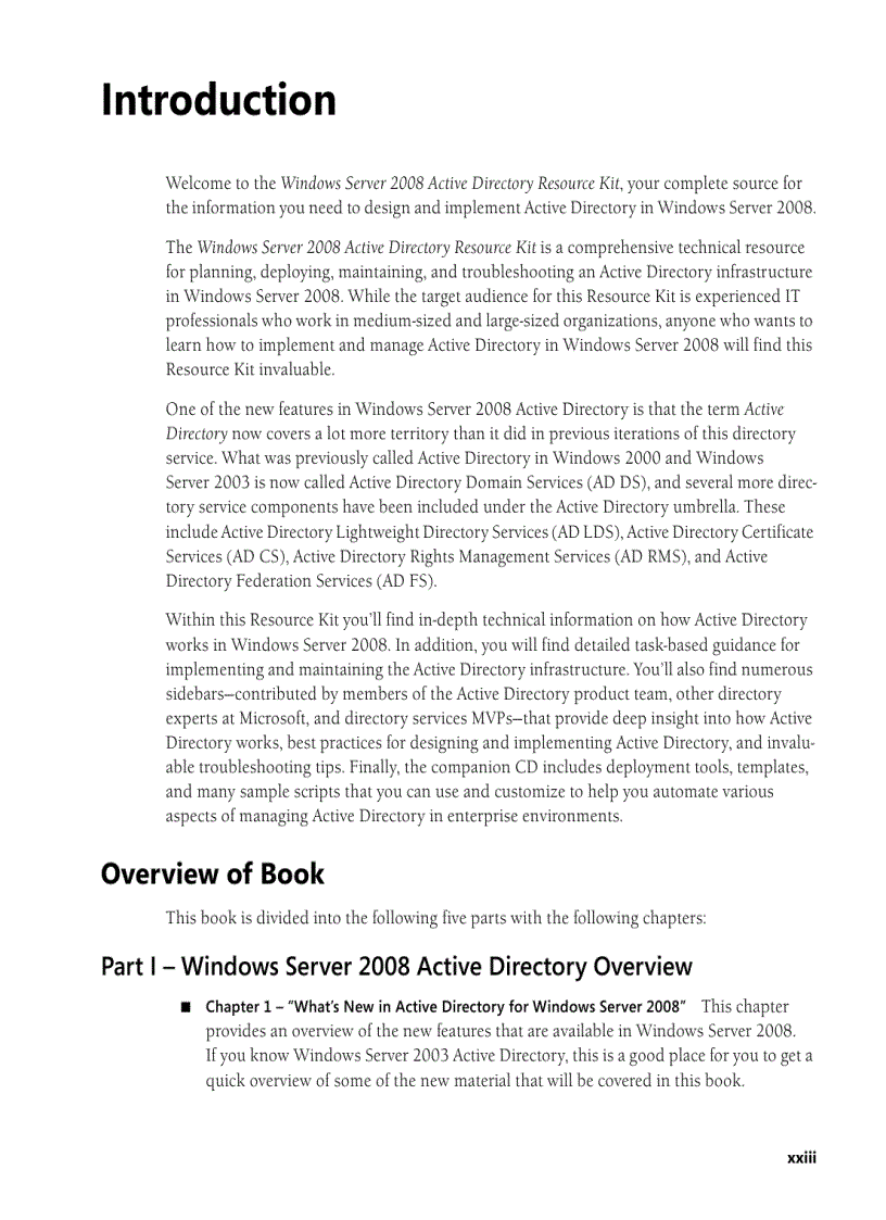 image for page Win2k8 Active Directory
