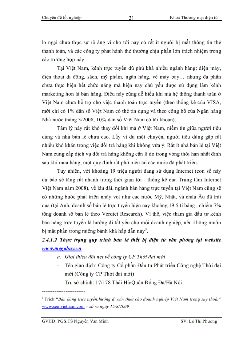 image for page Hoàn thiện quy trình bán lẻ thiết bị điện tử văn phòng tại Website www megabuy vn của Công ty Cổ phần Đầu tư và Phát triển Công nghệ Thời đại mới