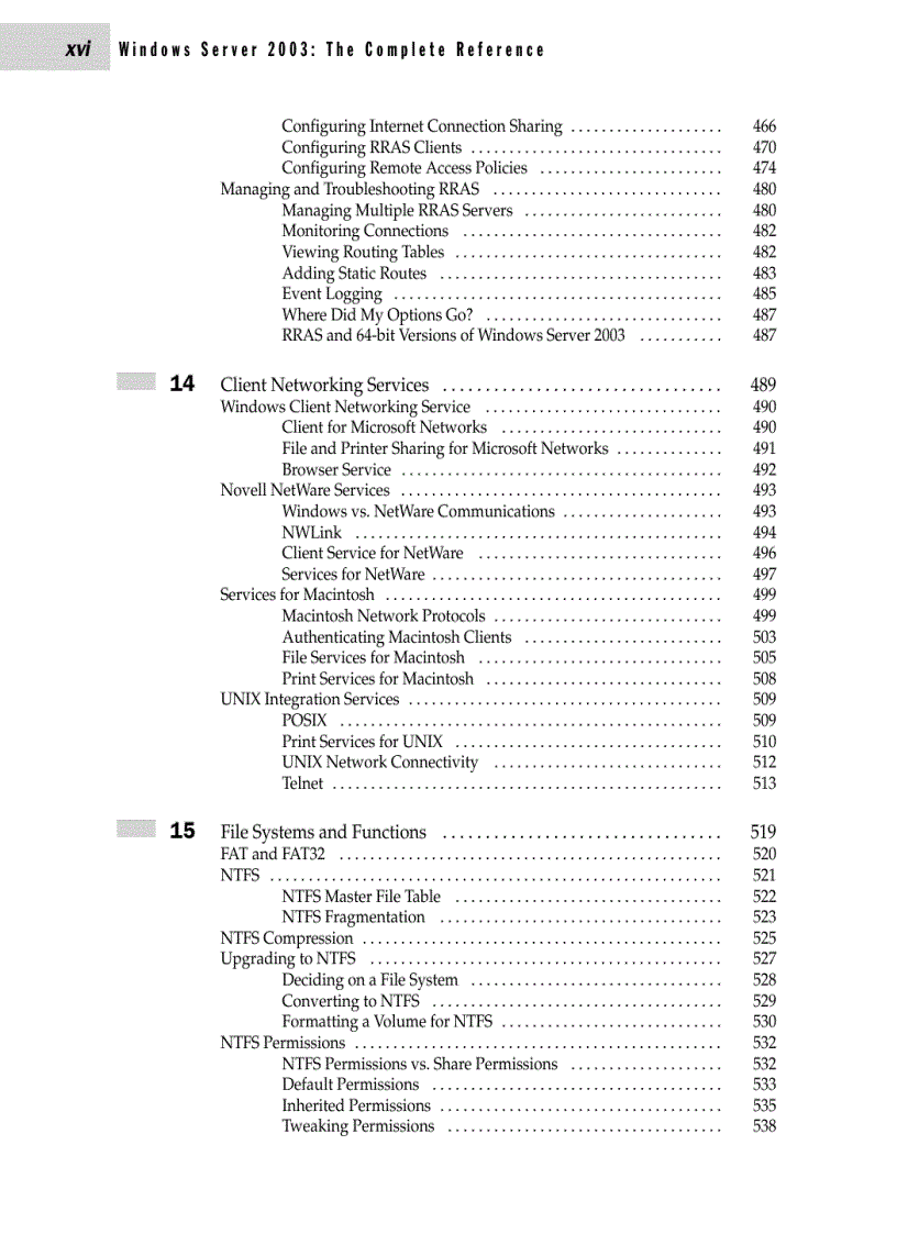 image for page The Complete Reference Windows Server 2003