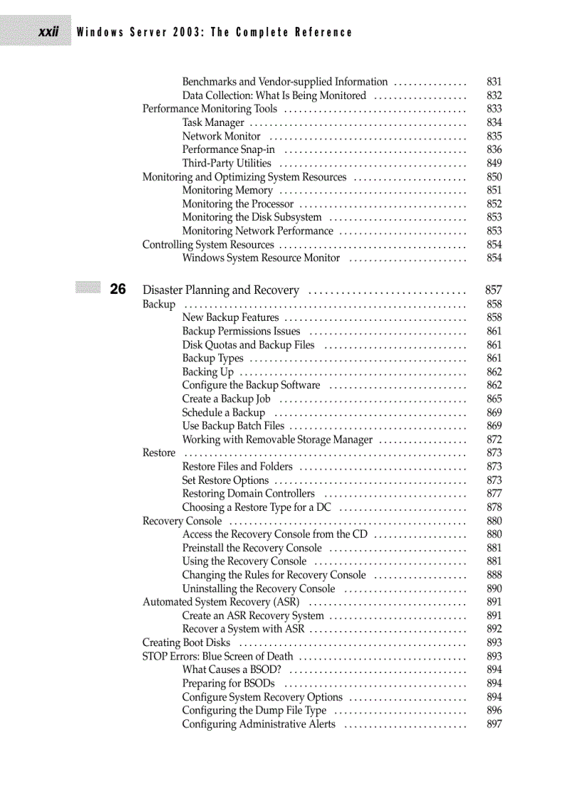 image for page The Complete Reference Windows Server 2003