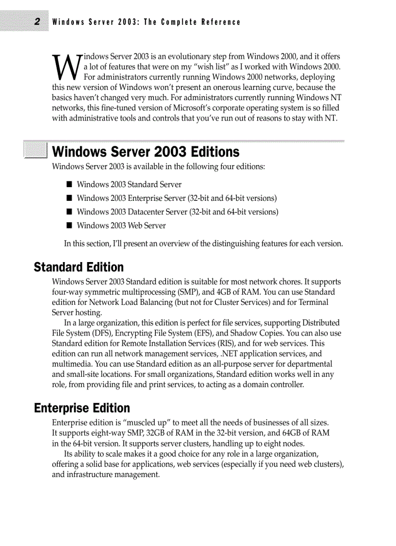 image for page The Complete Reference Windows Server 2003