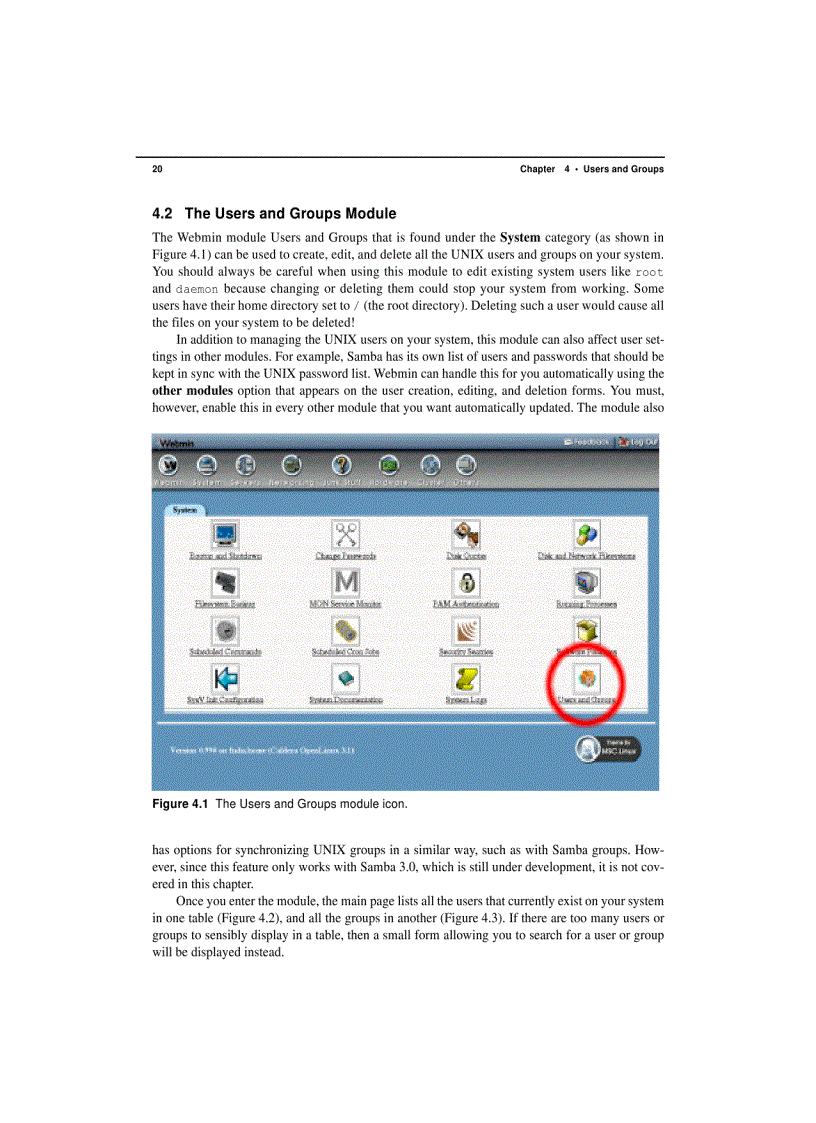 image for page Managing Linux Systems with Web Admin