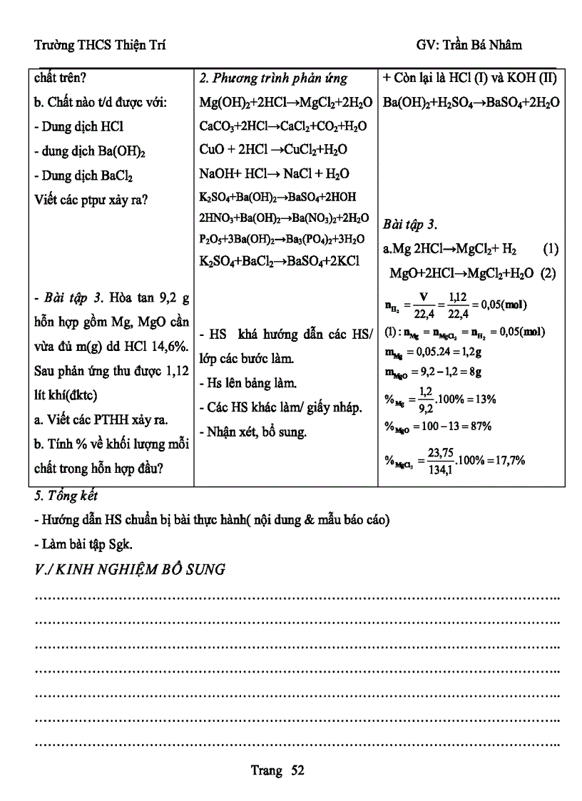 image for page Bài Giảng Phân Bón Hóa Học