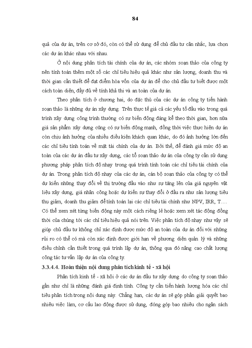 image for page Hoàn thiện công tác lập dự án đầu tư xây dựng tại công ty cổ phần CTECH