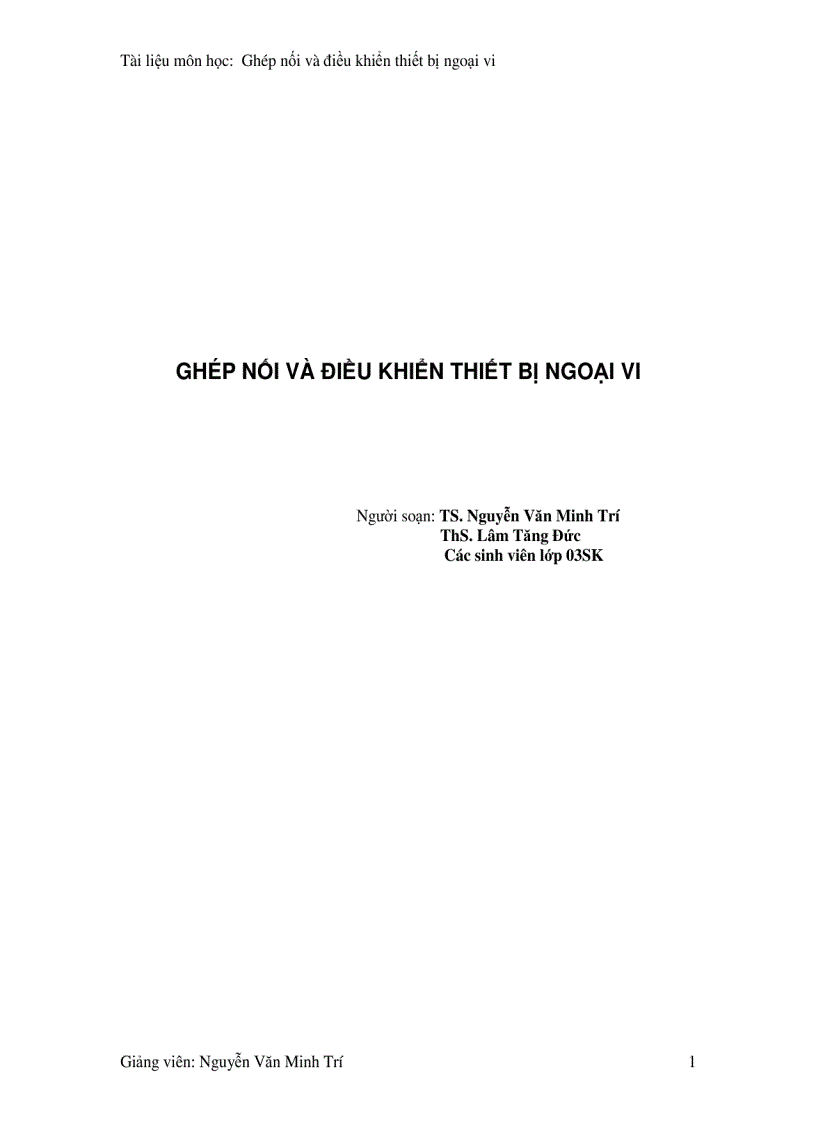 image for page Ghép nối và điều khiển thiết bị ngoại vi 1