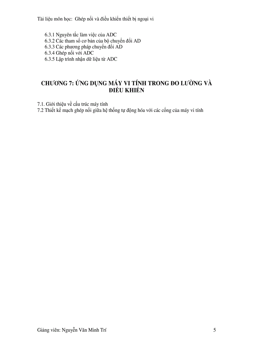 image for page Ghép nối và điều khiển thiết bị ngoại vi 1