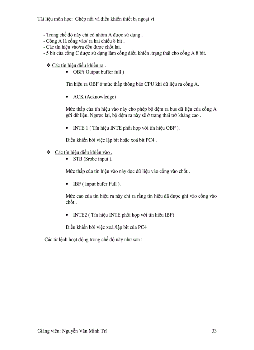 image for page Ghép nối và điều khiển thiết bị ngoại vi 1